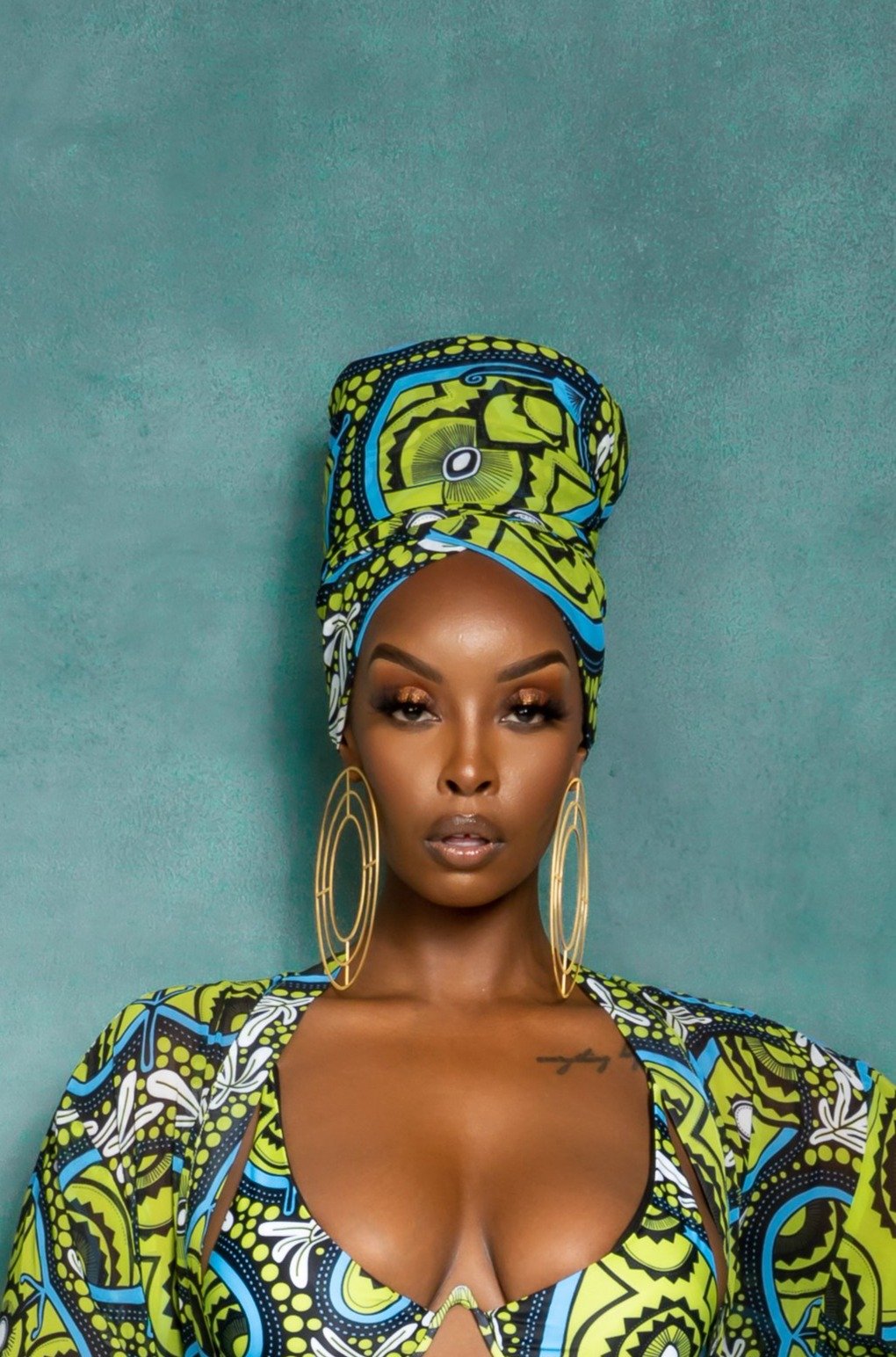 STORM CHIFFON HEADWRAP