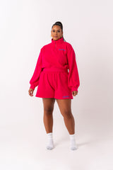 PINK QUEEN Pullover SHORT Set