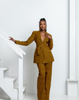 AGBANI African print BLAZER