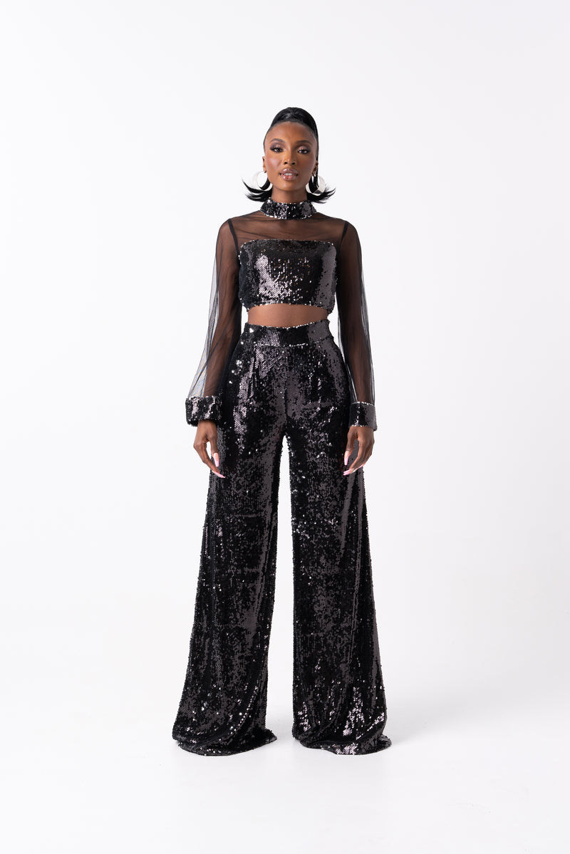 ONYX Sequin Pant Set