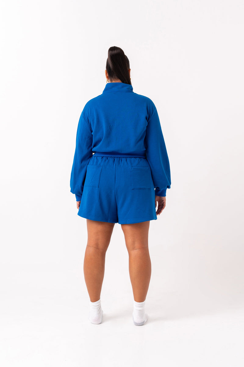 BLUE QUEEN Pullover SHORT Set