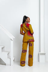 TITI African print Pantsuit BLAZER