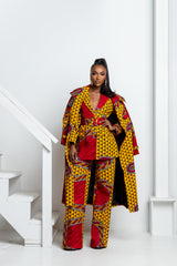 TITI African print Pantsuit BLAZER