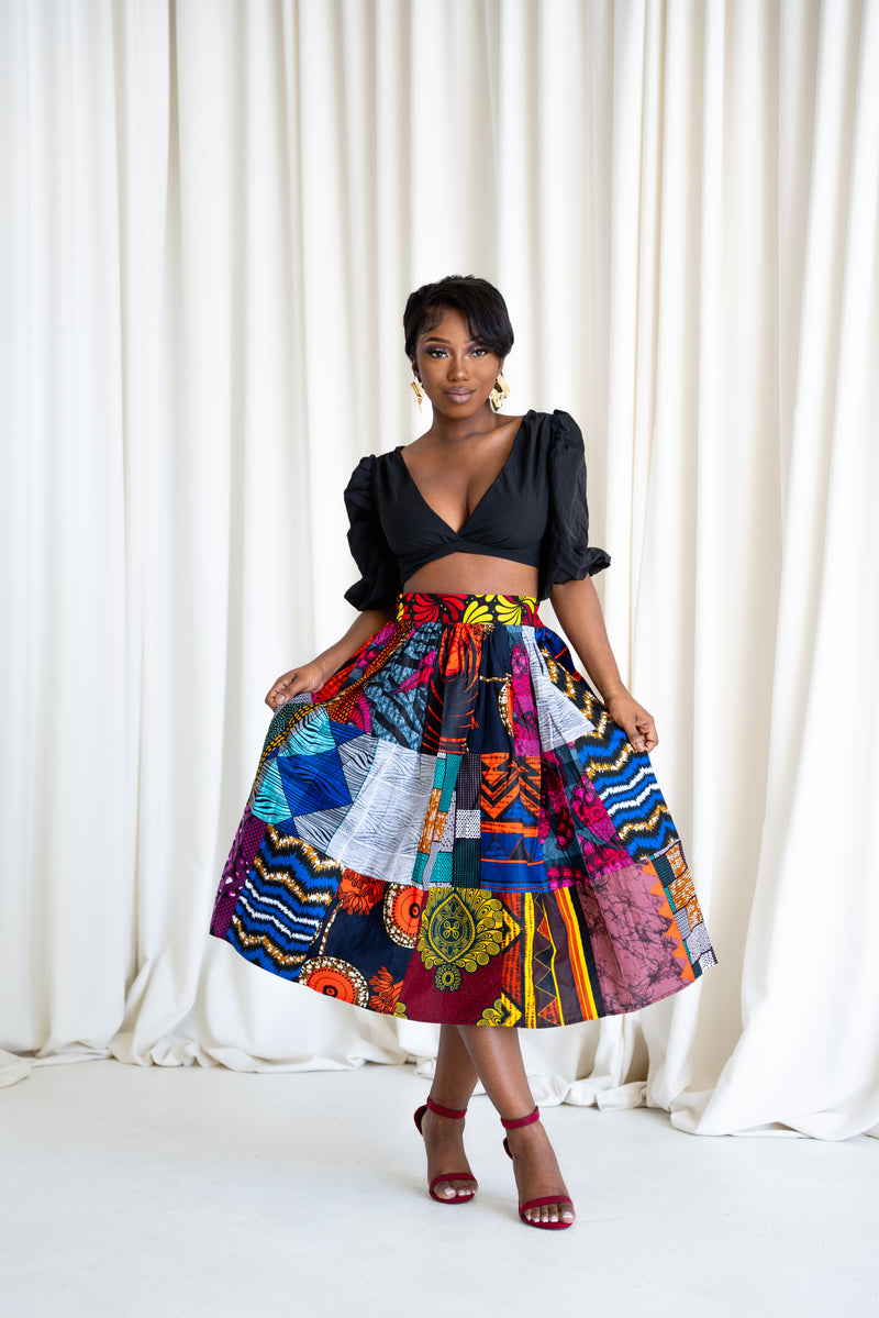 Patchwork skirt shop