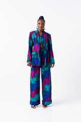 ZURI African print Pantsuit BLAZER