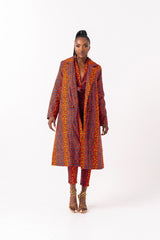 JEMIMA African Print Trench COAT