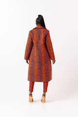 JEMIMA African Print Trench COAT
