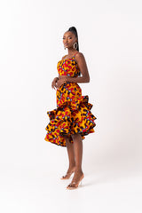 LIRA African Print Crop Top