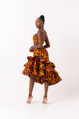 LIRA African Print Crop Top