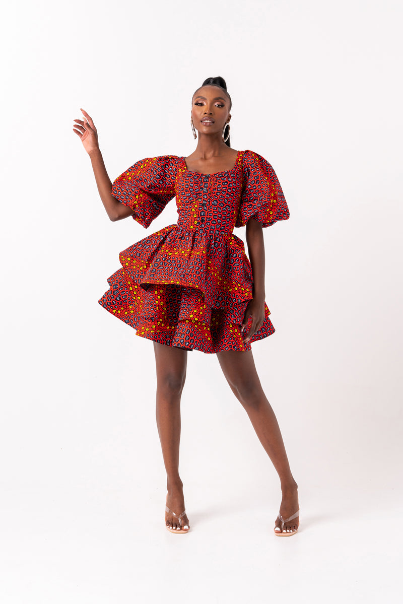 Stylish Inspiration | Ankara gown styles, Ankara short gown styles, African  fashion women