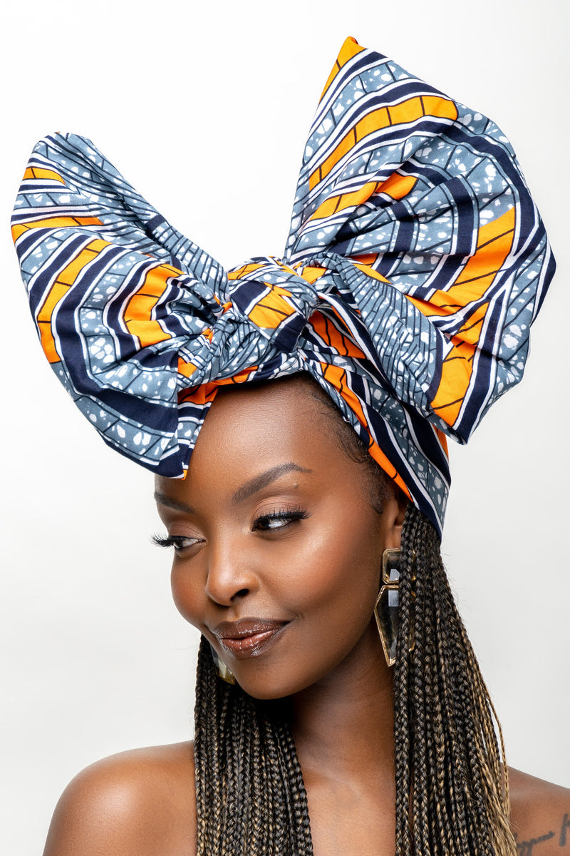 NNENA African Print Headwrap