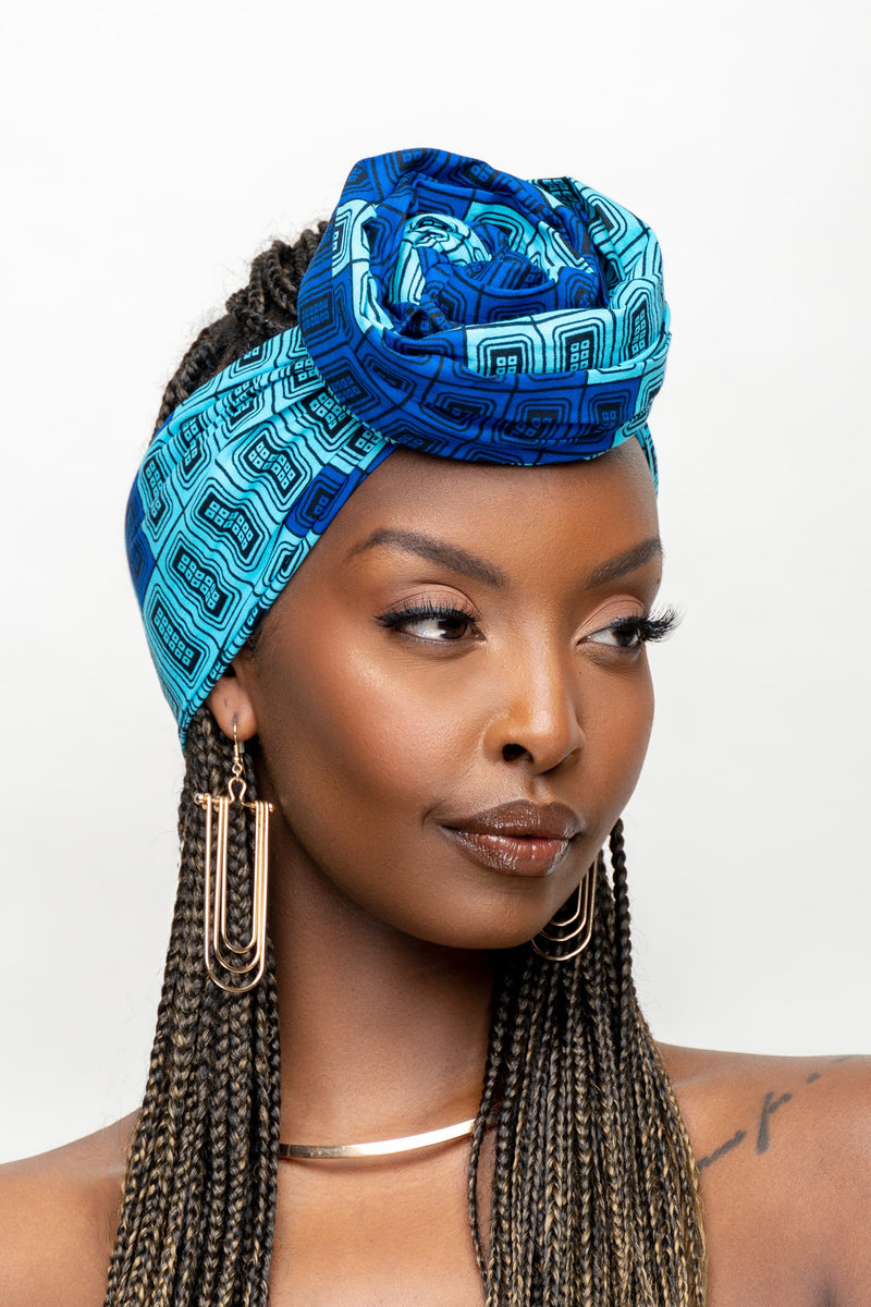 ULO African Print Headwrap