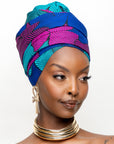 ZURI African Print Headwrap