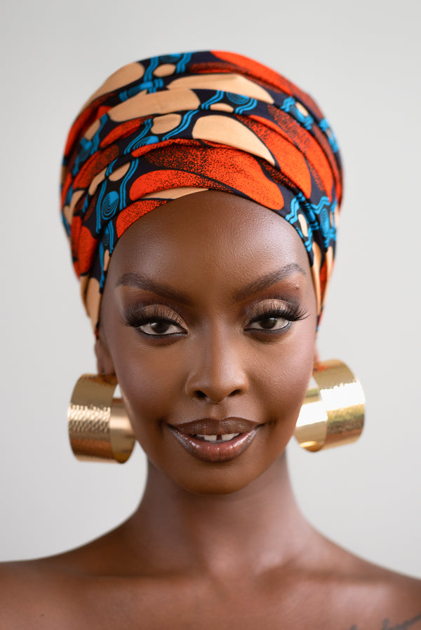 ASHA African Print Headwrap
