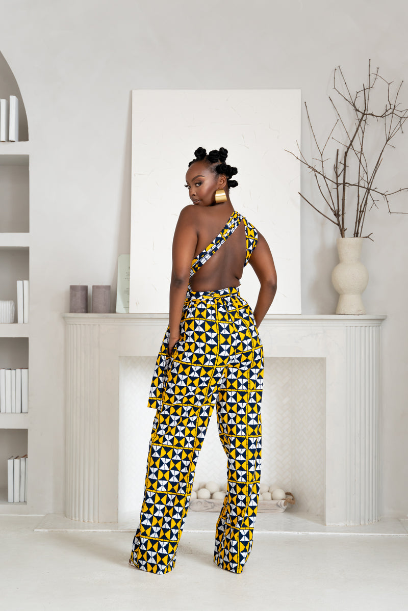 MOYO African print infinity jumpsuit (3 LENGTH)