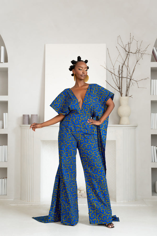 LOLO African print infinity jumpsuit (3 LENGTH)