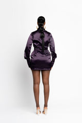 GRAPE ESTA mini skirt