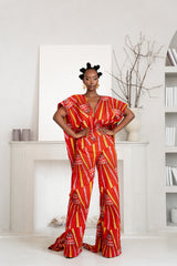 AFE African print infinity jumpsuit (3 LENGTH)