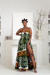 RIMI African print Summer Maxi dress