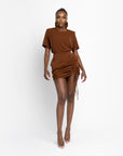 CHOCOLATE NIA round neck top