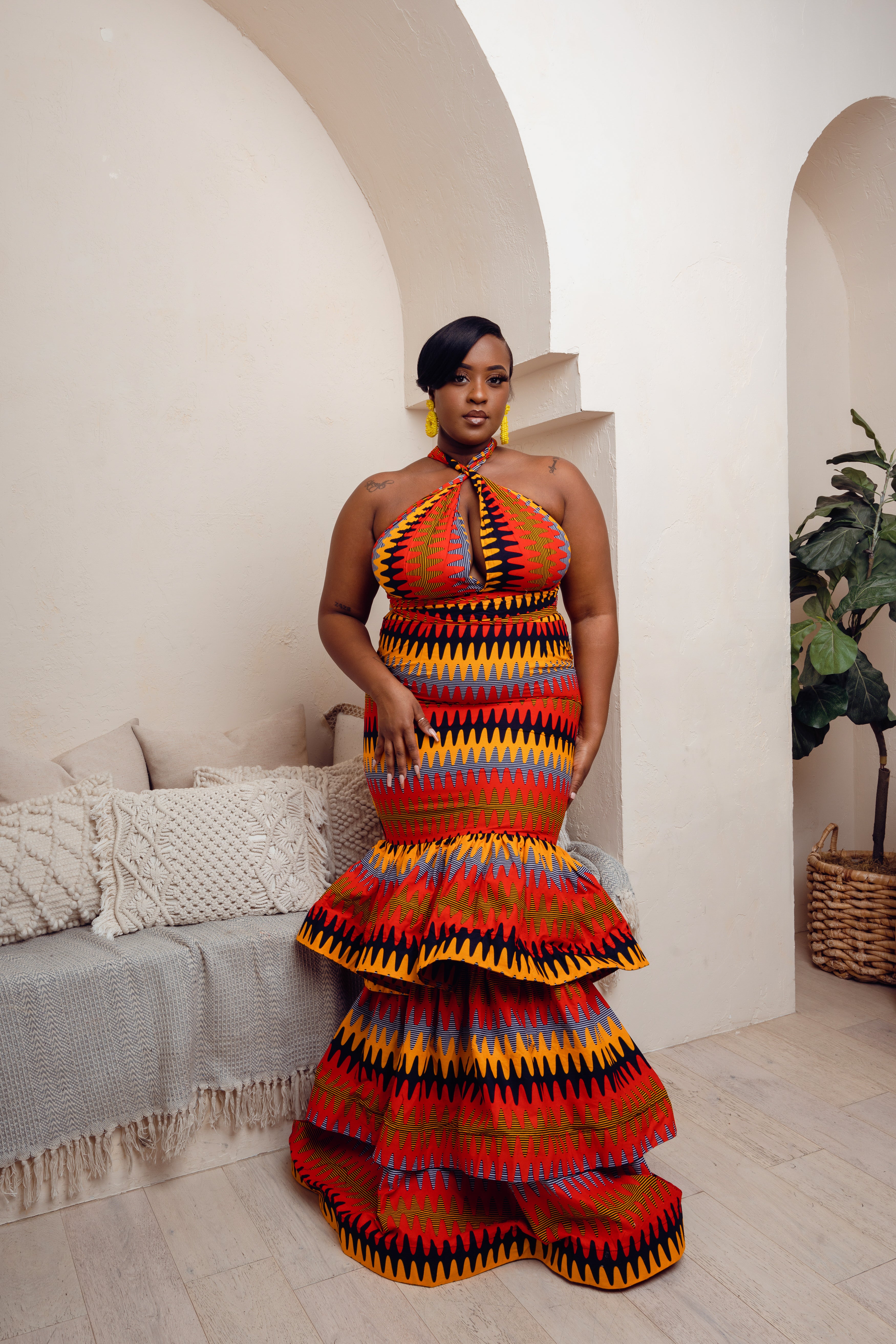 DEMI Mermaid Maxi Infinity Dress OFUURE
