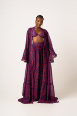 AMINAH LONG SLEEVE CHIFFON KIMONO