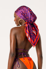 AMINAH SMALL SILK SCARF