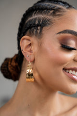 SARA Gold earrings