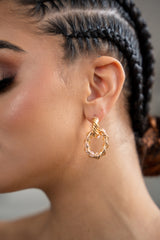 SONI Gold earrings