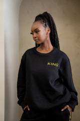 BLACK QUEEN / KING Jogger Set