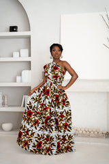 LOLA African print Maxi Infinity dress