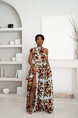 LOLA African print Maxi Infinity dress
