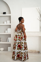 LOLA African print Maxi Infinity dress