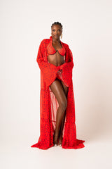 SAMIAH LONG SLEEVE CHIFFON KIMONO