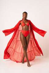 SAMIAH LONG SLEEVE CHIFFON KIMONO