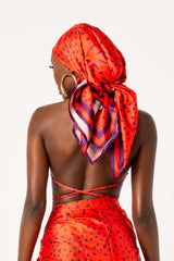 SAMIAH SMALL SILK SCARF
