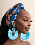 NARI EARRINGS in blue