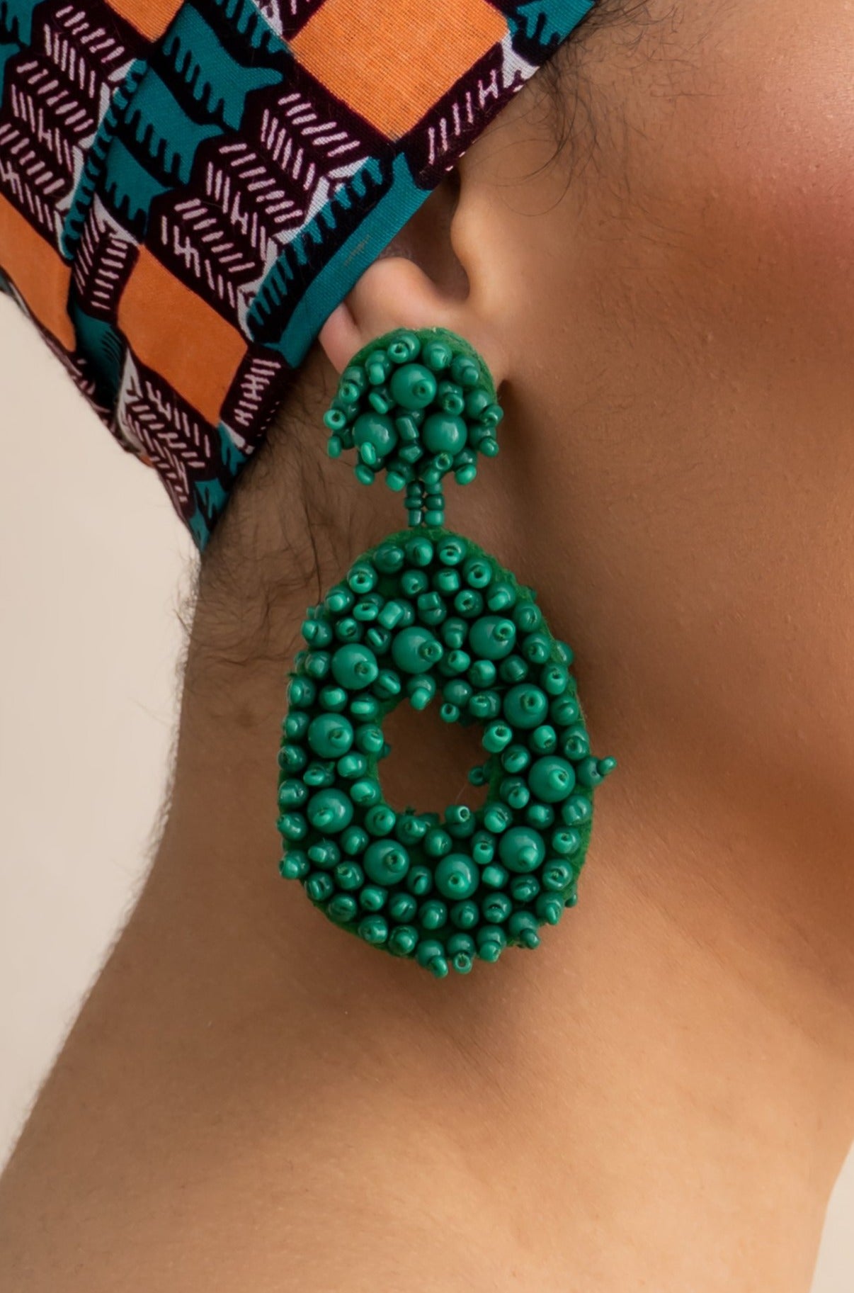 VIVI EARRINGS in green