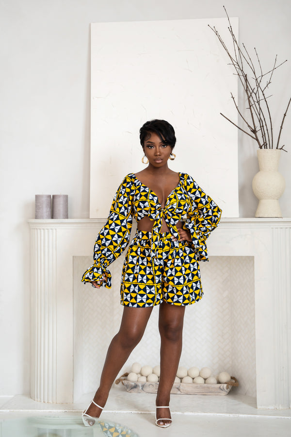 MOYO African Print Shorts