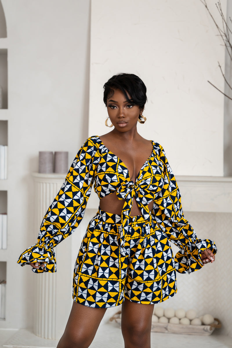 MOYO African Print Shorts