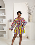 OPE African Print Shorts