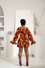 TURO African Print Shorts