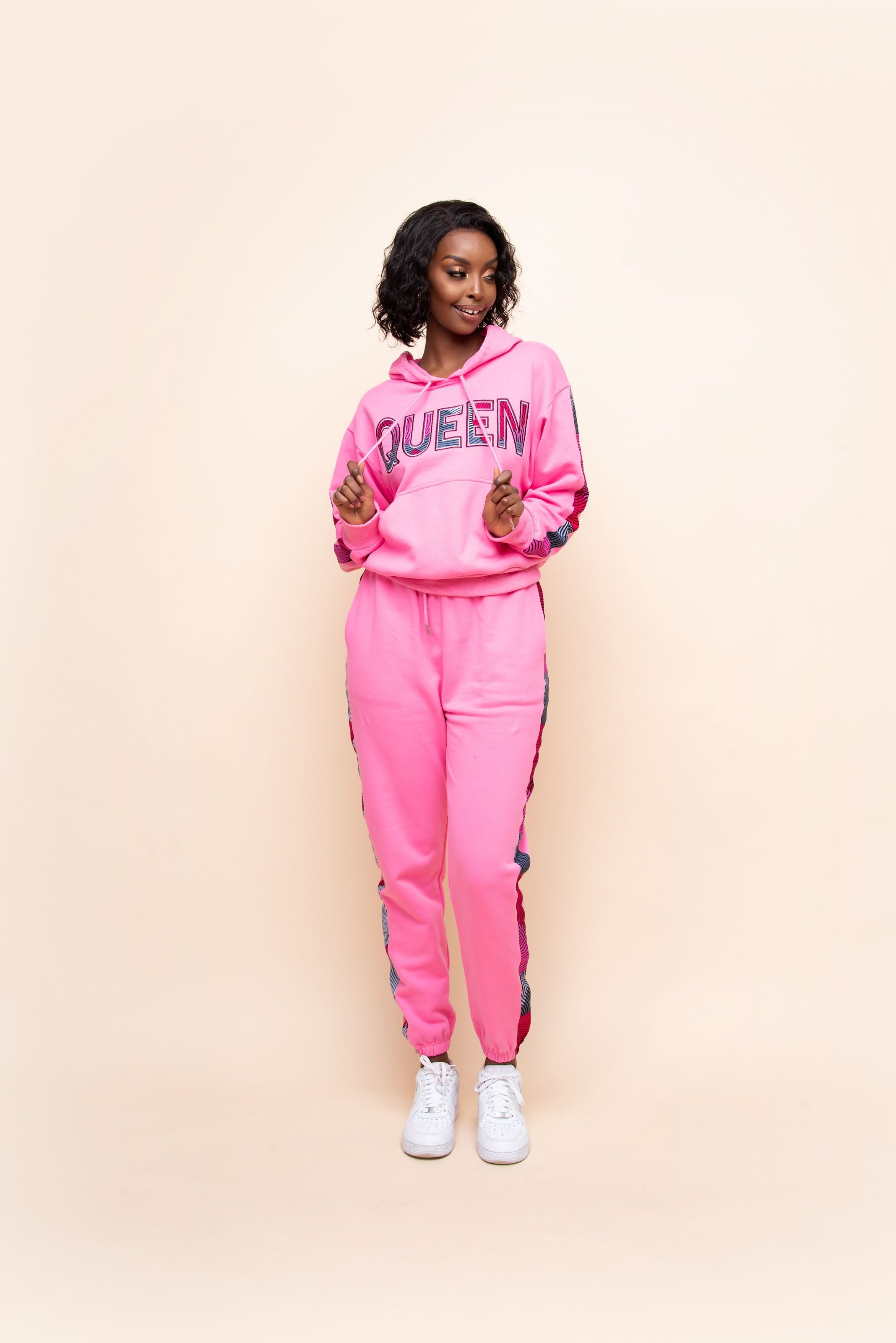 Pink queen hoodie Clearance