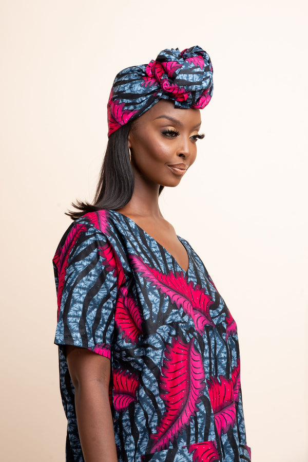SIKI African Print Headwrap