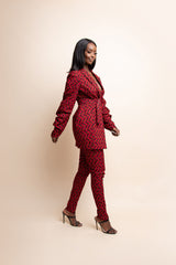 SHANIA African print Pantsuit BLAZER
