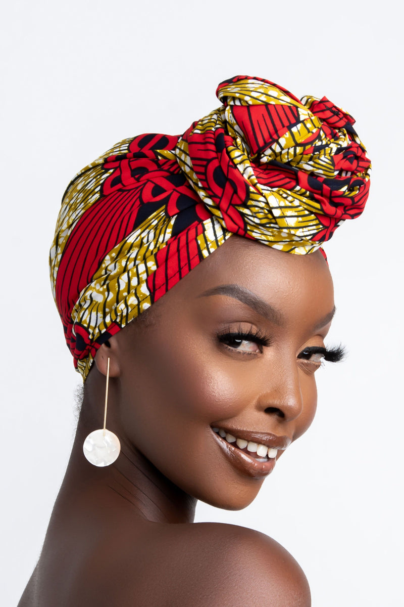 ADUKE African Print Headwrap
