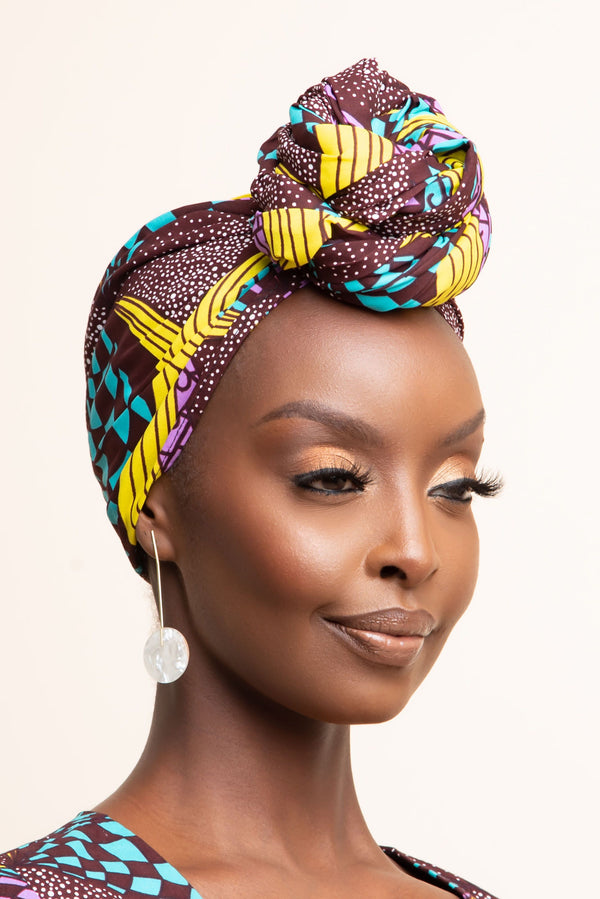 KRYSTLE African Print Headwrap