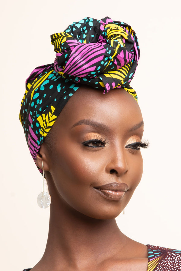 CHIKA African Print Headwrap