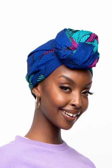 ZURI African Print Headwrap