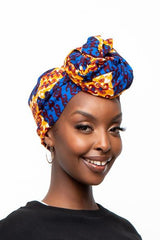 YOMI African Print Headwrap